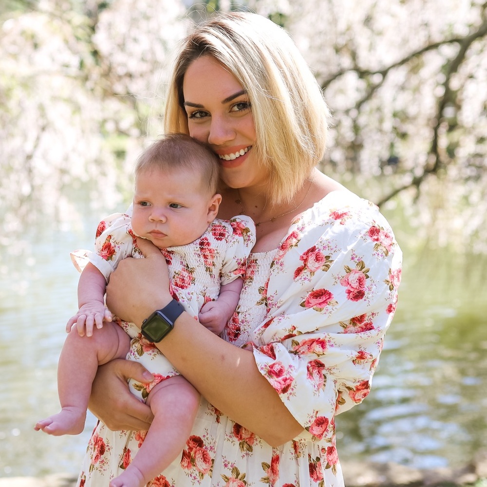 Ivy City Co Rosette Dress